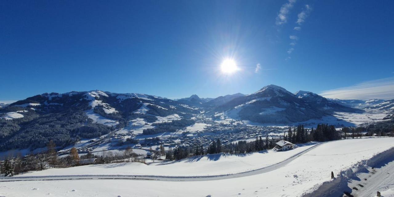 Ferienwohnung Brixental Kirchberg in Tirol Exterior foto