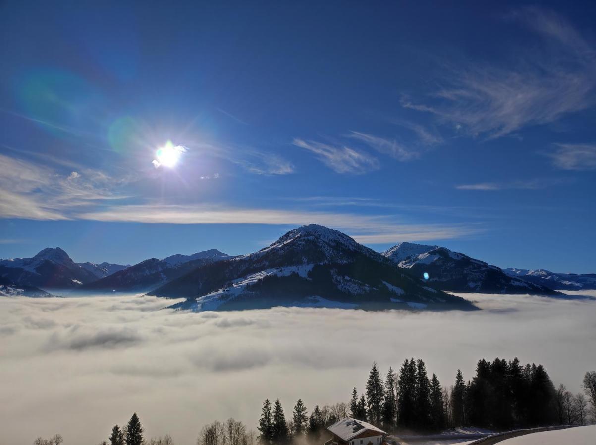 Ferienwohnung Brixental Kirchberg in Tirol Exterior foto